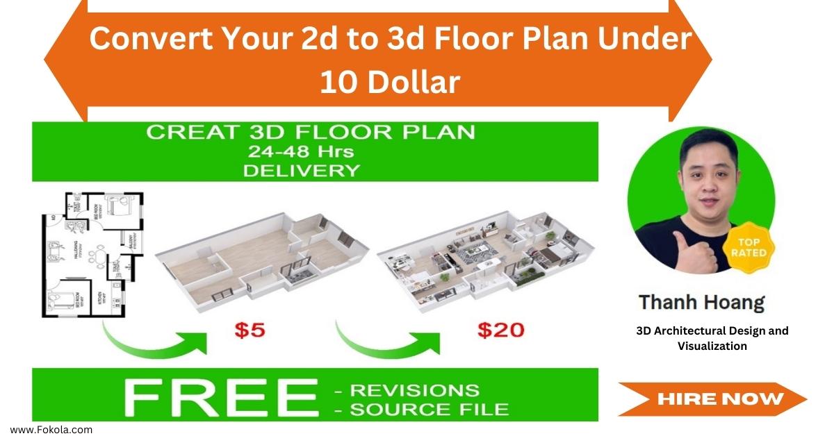 They provide comprehensive 2D to 3D floor plan conversion services tailored for real estate ventures. With a commitment to quality, I ensure swift delivery within 24-72 hours, offering impeccable high-resolution images. Your satisfaction is paramount, and I offer unlimited revisions to achieve perfection. The source file is included at no extra cost. Please reach out before placing an order, as pricing is contingent on project complexity and size. For a glimpse of my portfolio, visit [link to your portfolio]. Explore additional services at [link to your services page]. To place an order or receive support, kindly initiate contact. Share your project drawings, whether hand sketches, CAD files, images, or PDFs, along with your 2D/3D requirements.