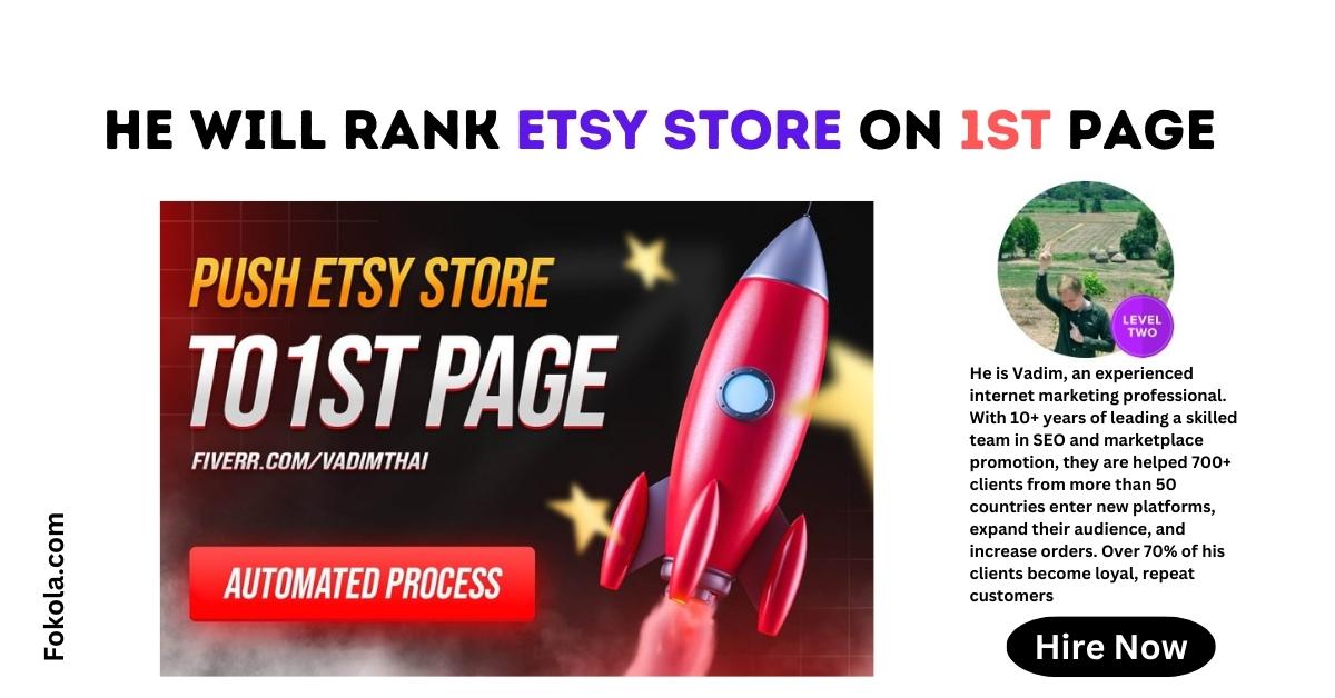 Elevate Your Etsy Shop with Professional SEO Services